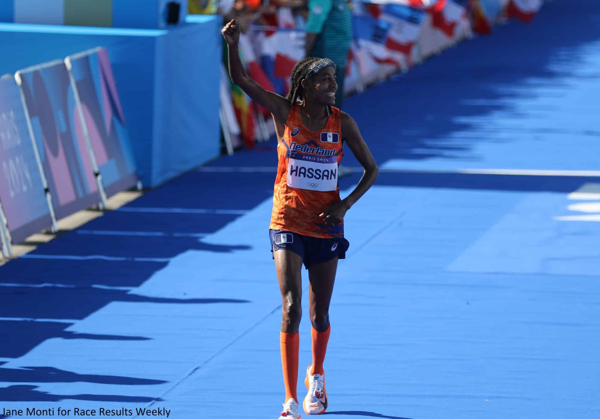 RRW With Marathon Win, Hassan Nabs Historic Third Paris 2025 Medal